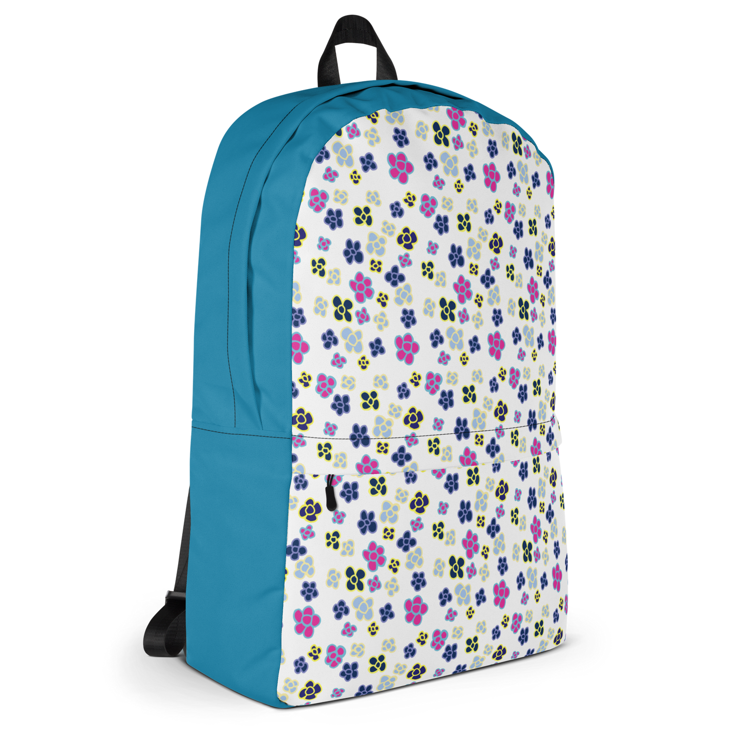 Laptop Backpack Petite Flowers Blue