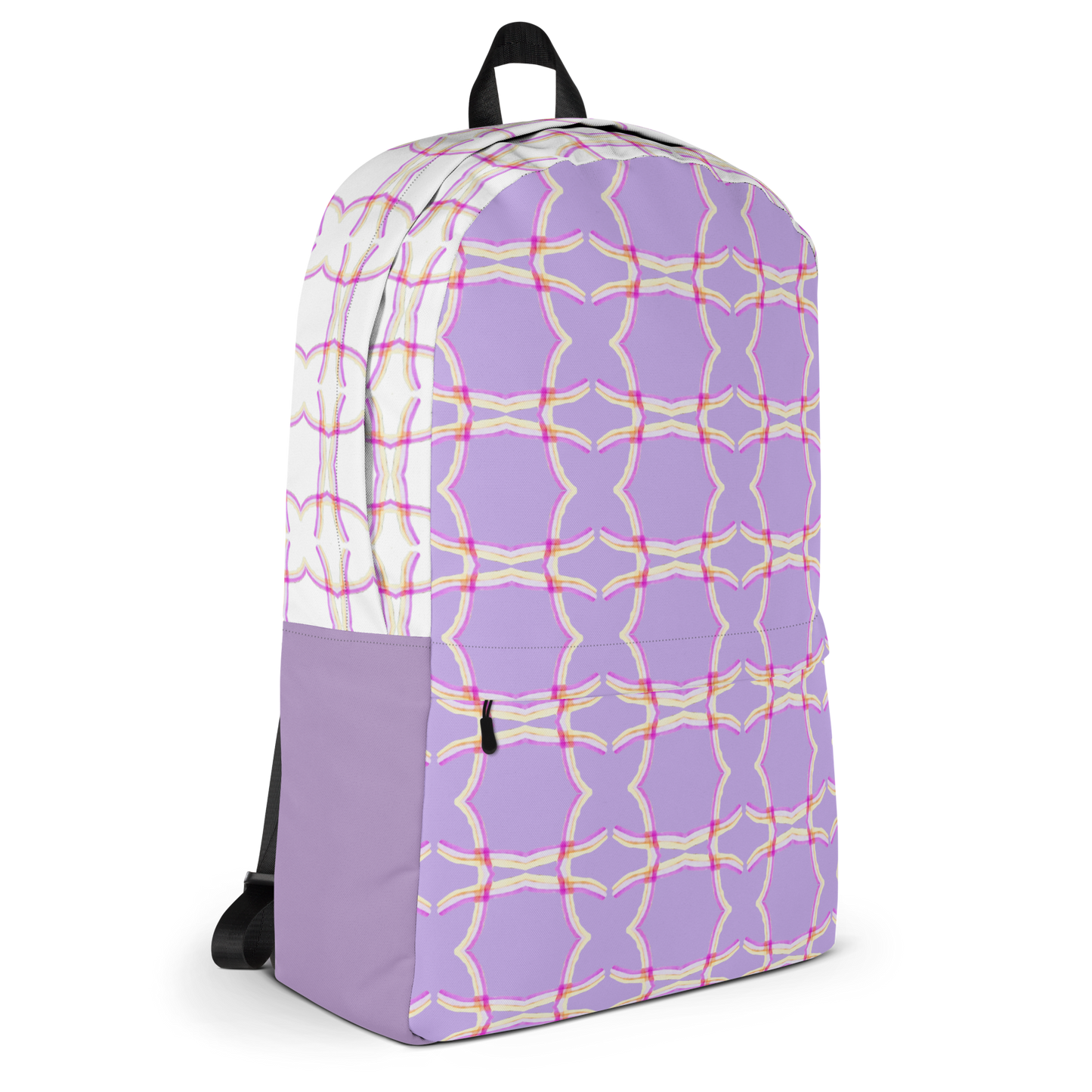 Laptop Backpack Lattice Purple