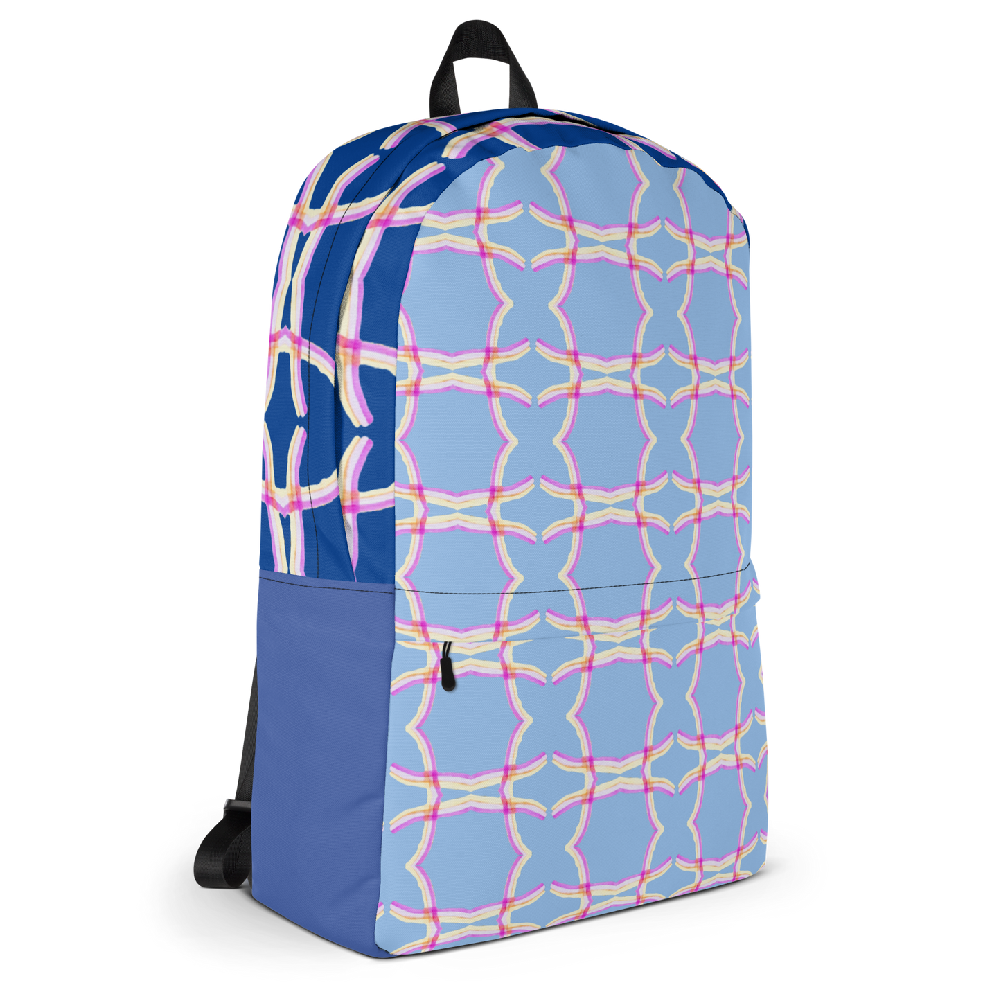 Laptop Backpack Lattice Blue