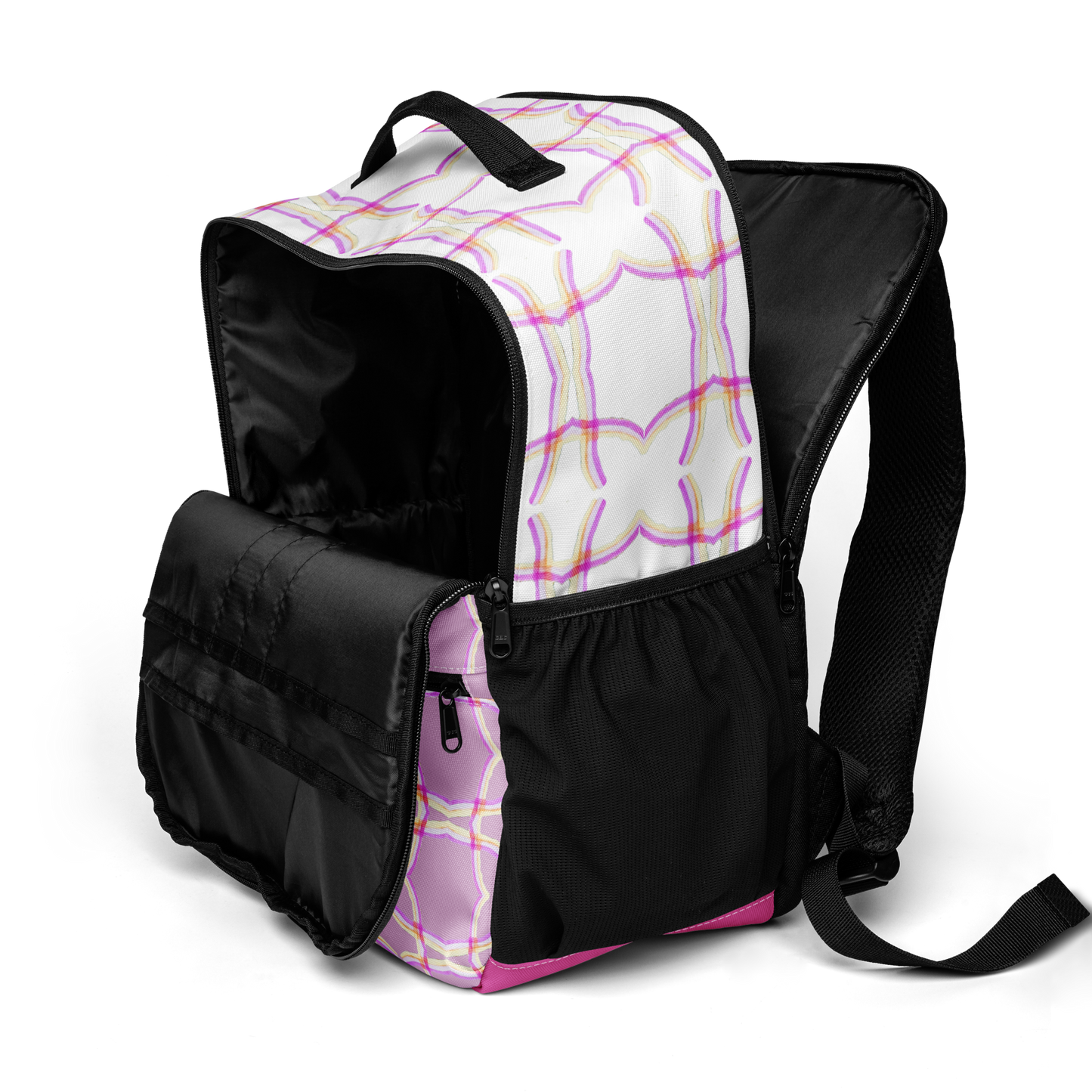 Utility Backpack Lattice Pink