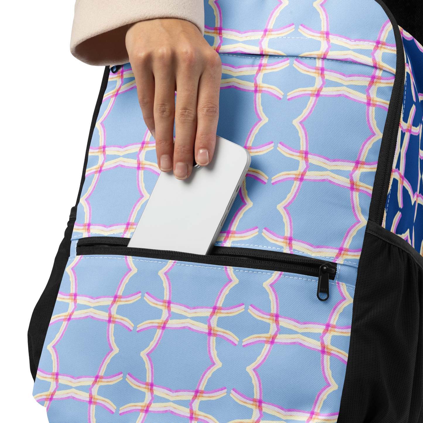 Utility Backpack Lattice Blue