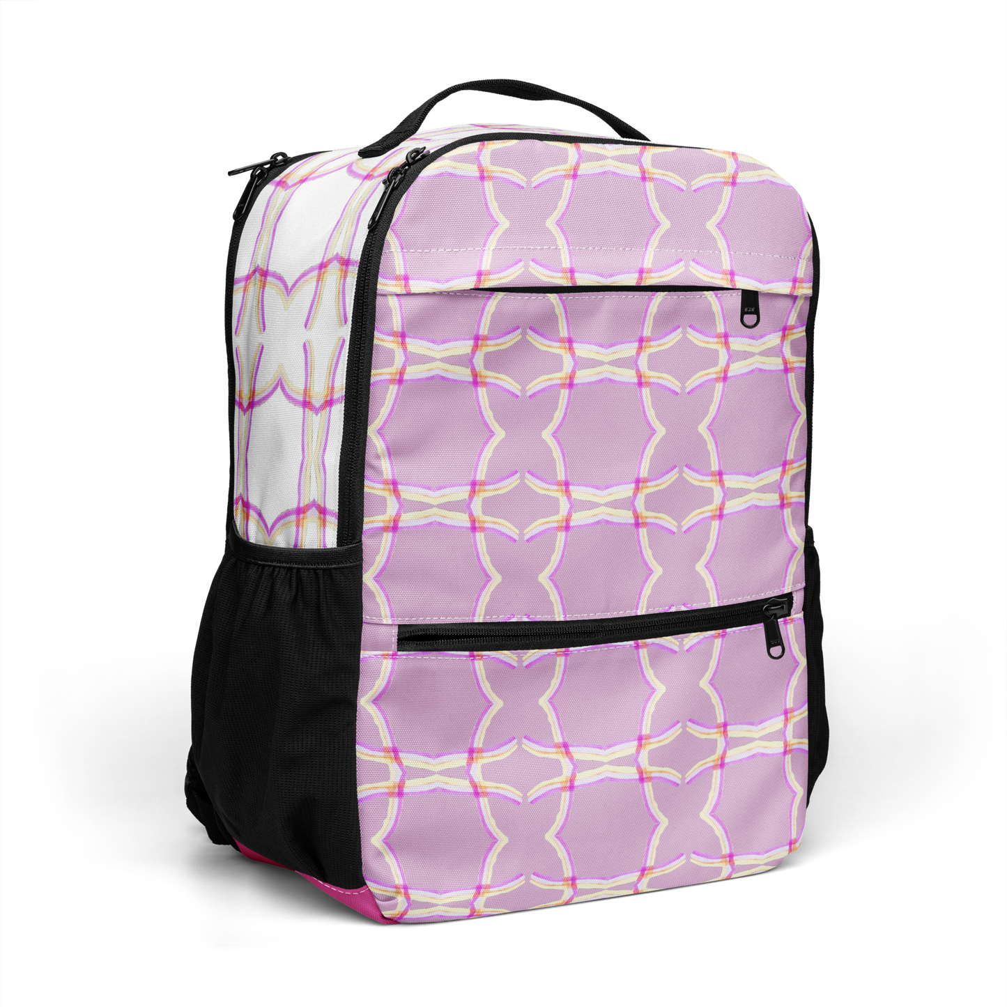 Utility Backpack Lattice Pink