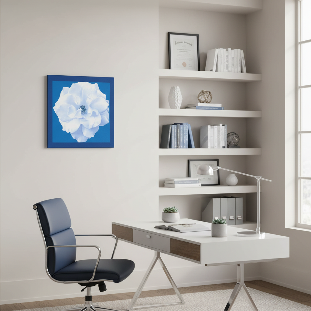 Wall Art Canvas Bianca