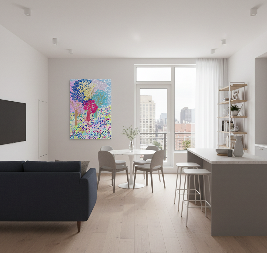 Wall Art Canvas Fantasy Woods