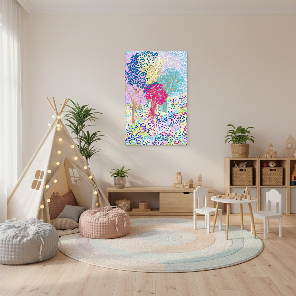 Wall Art Canvas Fantasy Woods