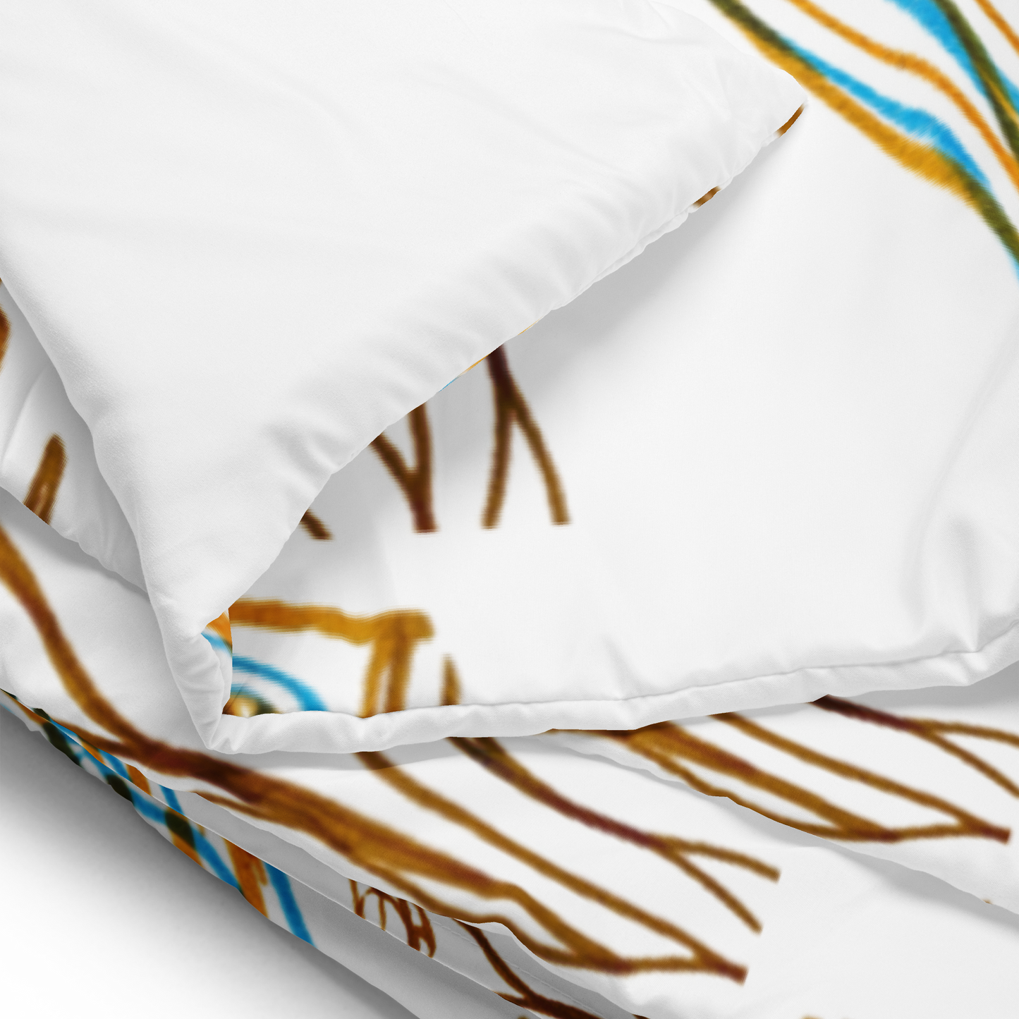 Comforter Van Rose White