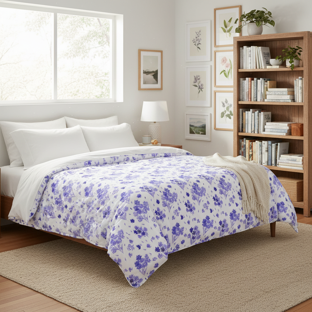 Comforter Garden Whispers Purple