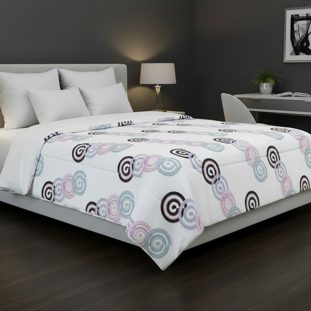Comforter Candy White