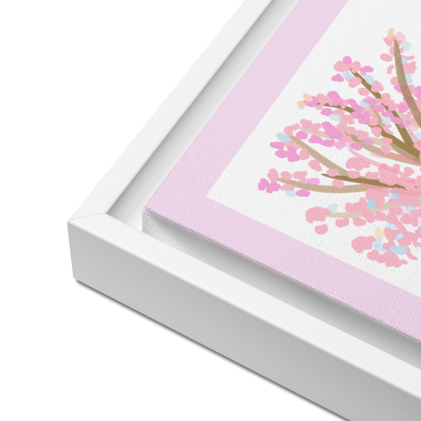 Framed Canvas Sakura Bloom