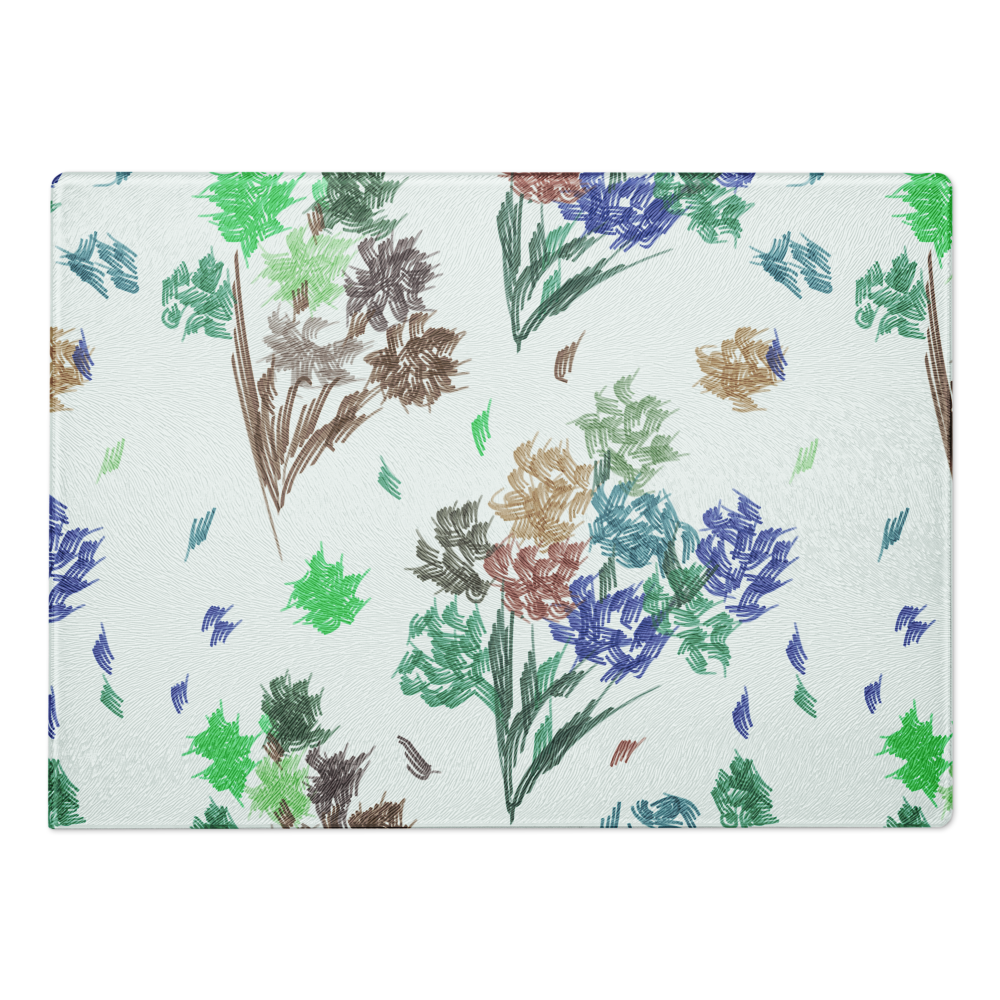 Cutting Board Garden Multicolor