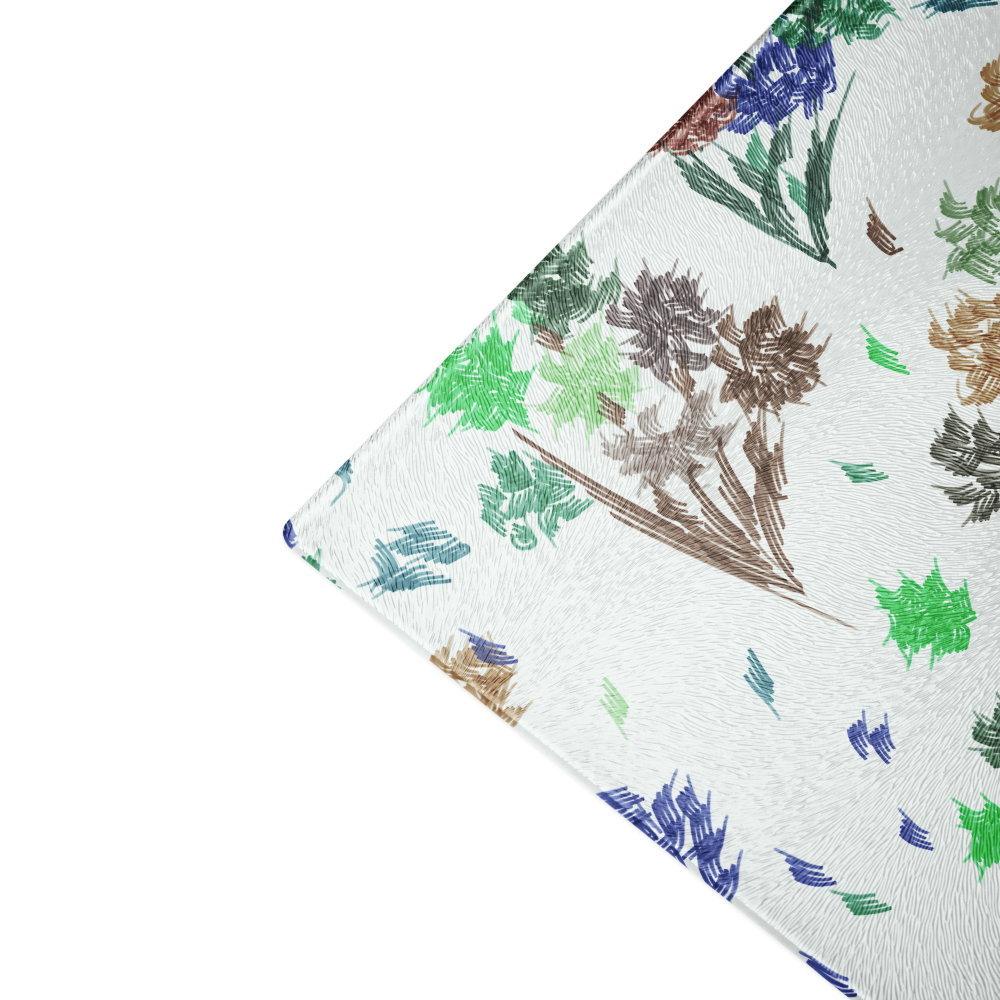 Cutting Board Garden Multicolor