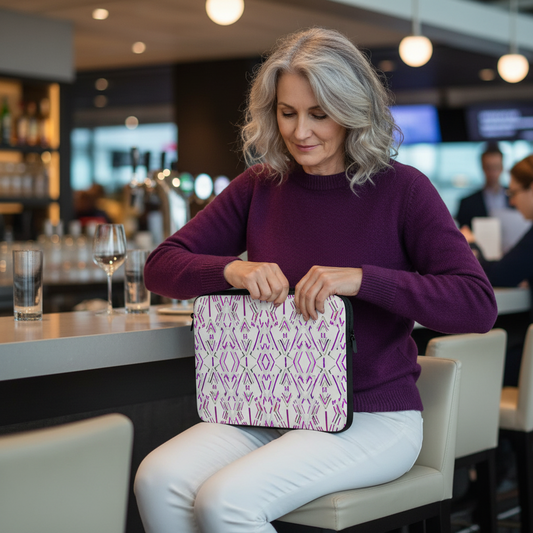 Laptop Sleeve America White