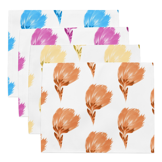Placemat Set Arctic Petals