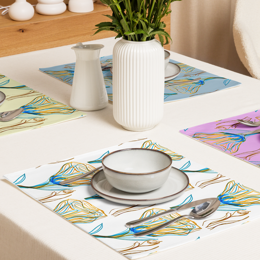 Placemat Set Van Rose