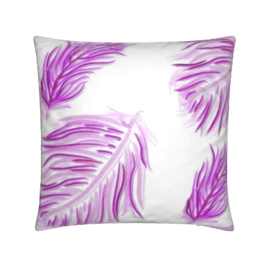 Cushion Feathers Pink