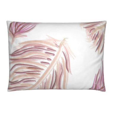 Cushion Feathers Mauve