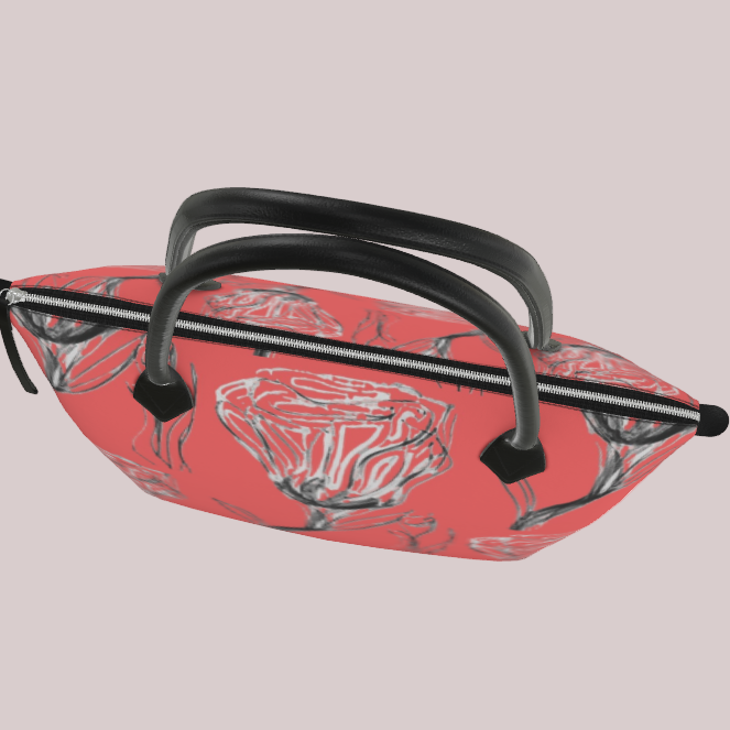 Tote Van Rose in Red