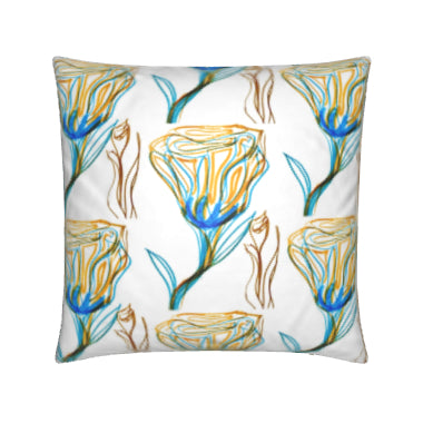 Cushion Van Rose White