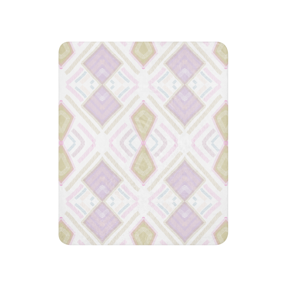 Sherpa Blanket Rhombus Pastel