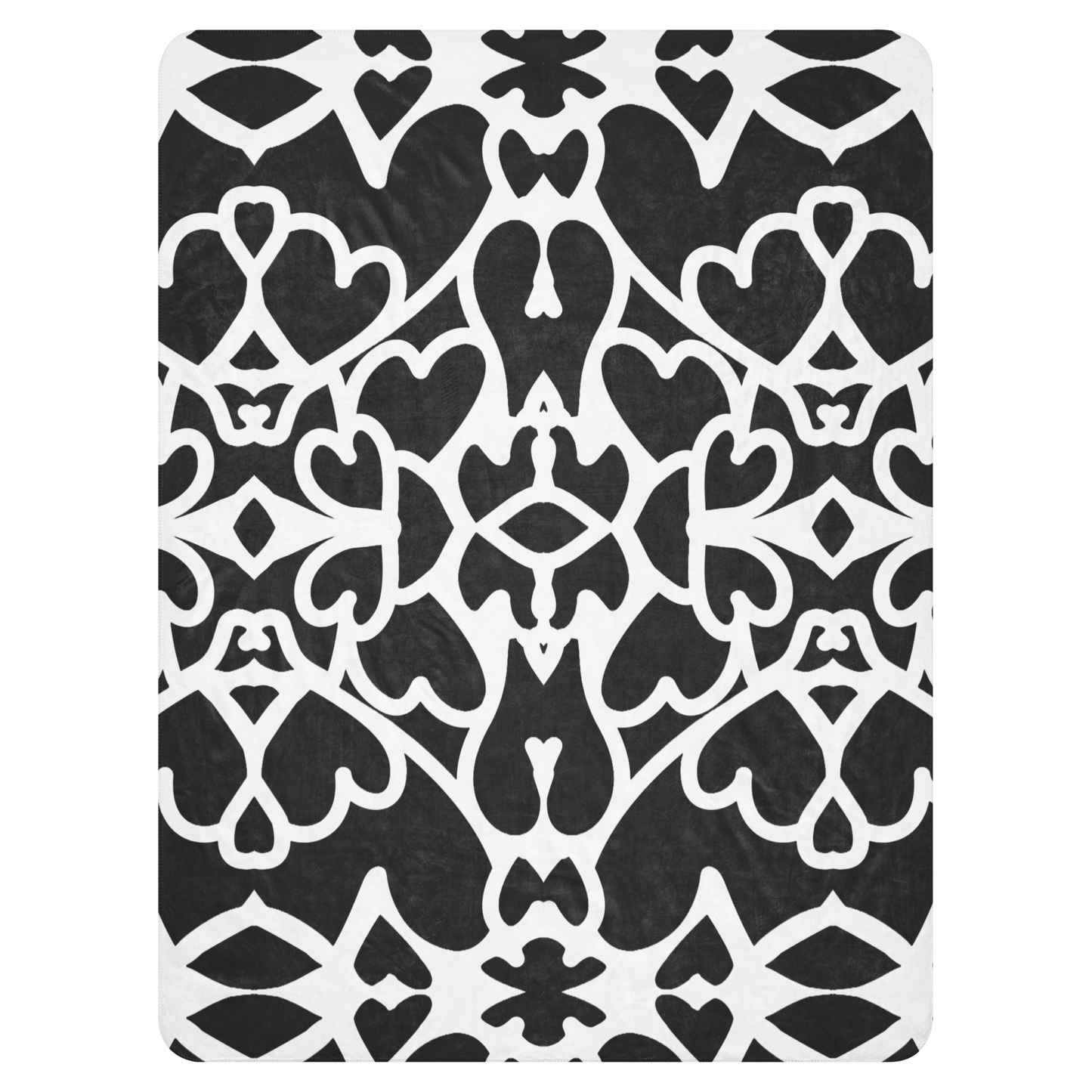 Sherpa Blanket Royal Hearts