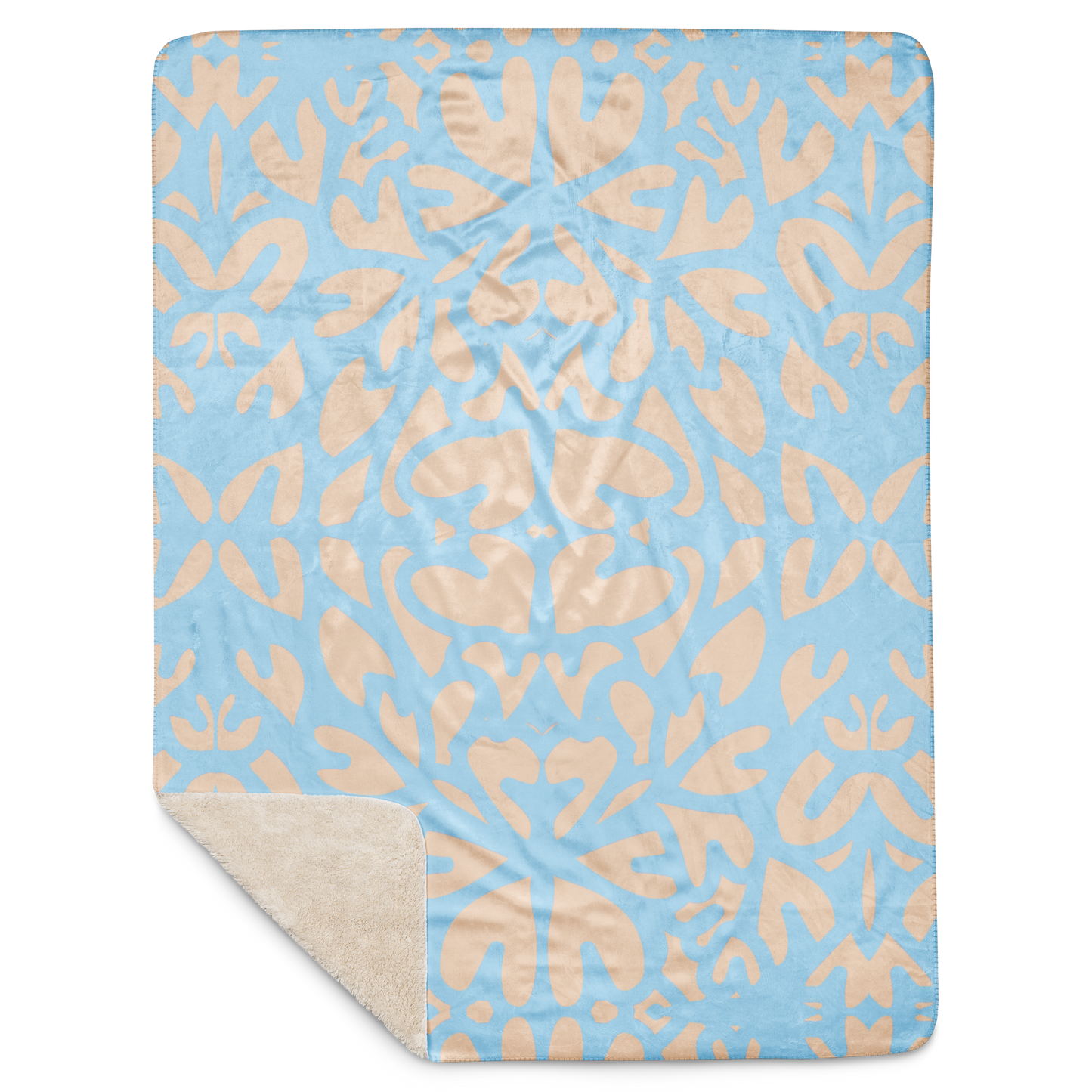 Sherpa Blanket Panther Turquoise