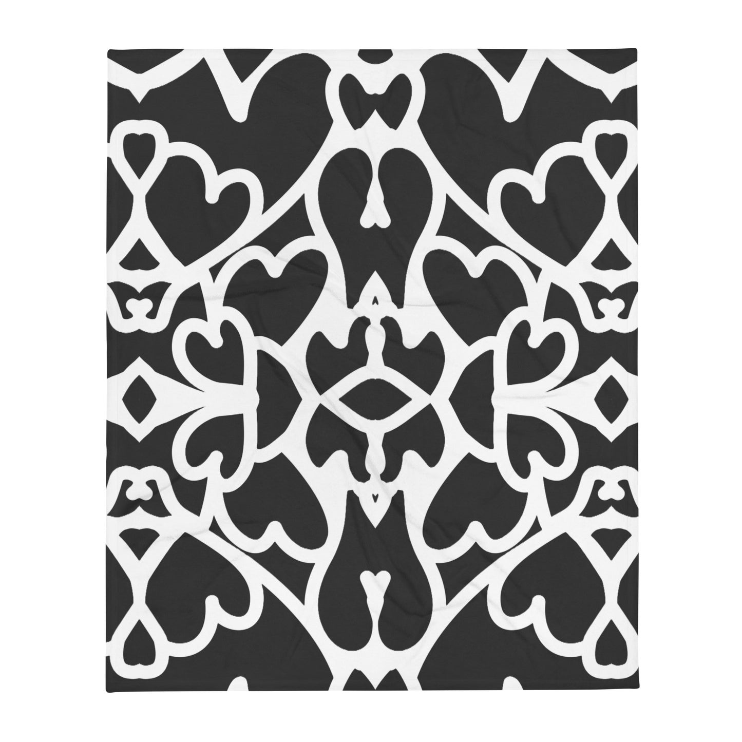 Throw Blanket - Royal Hearts