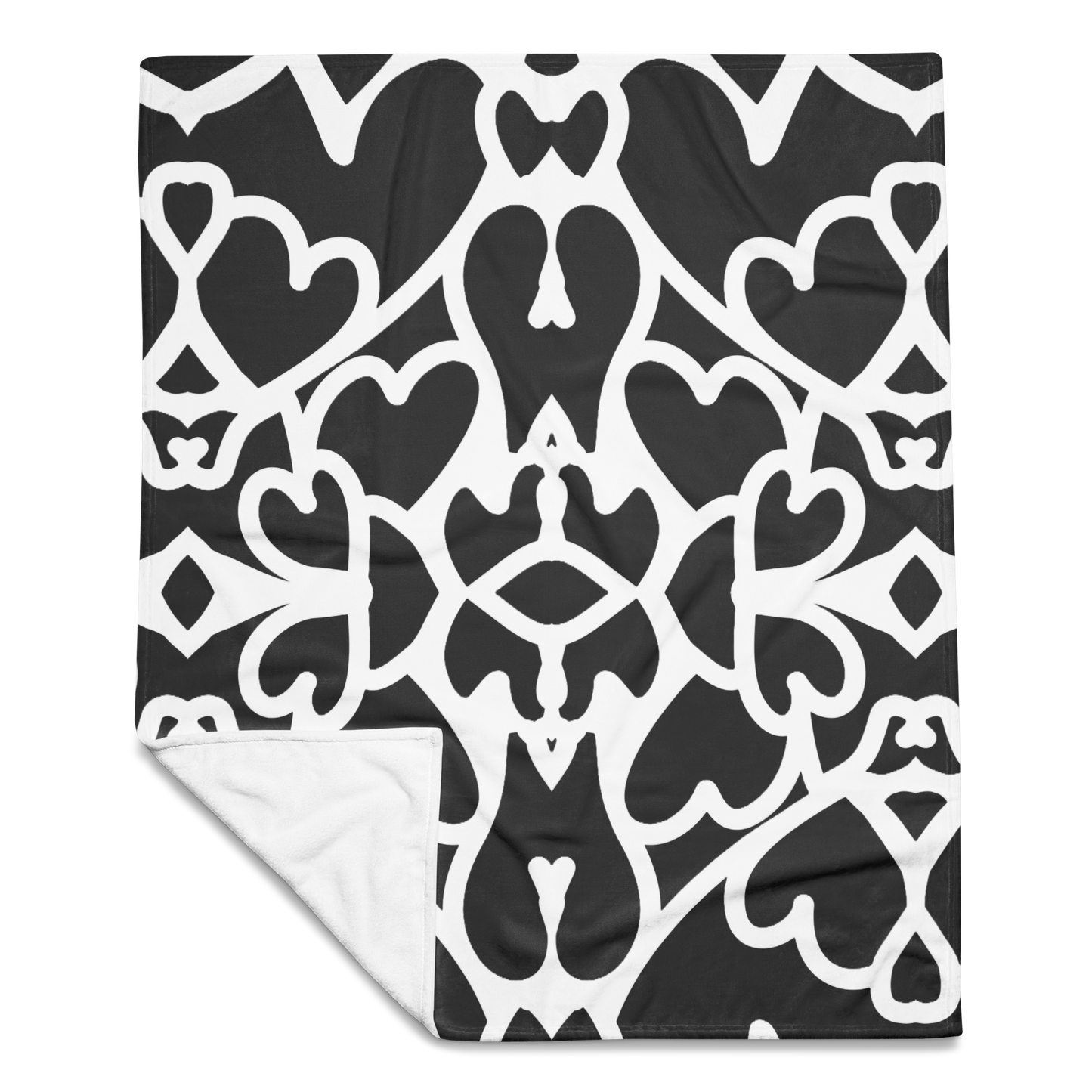 Throw Blanket - Royal Hearts