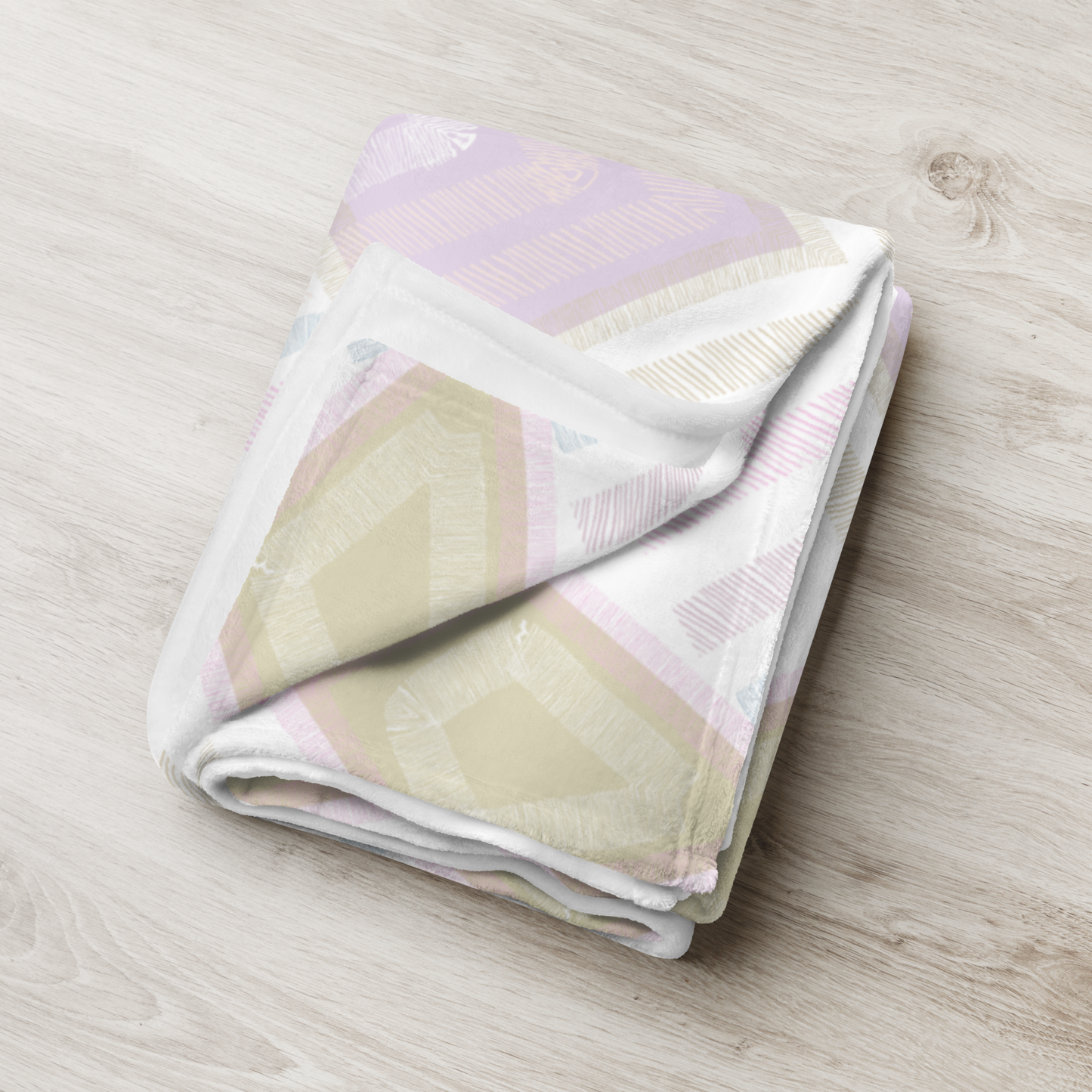 Throw Blanket - Rhombus Pastel