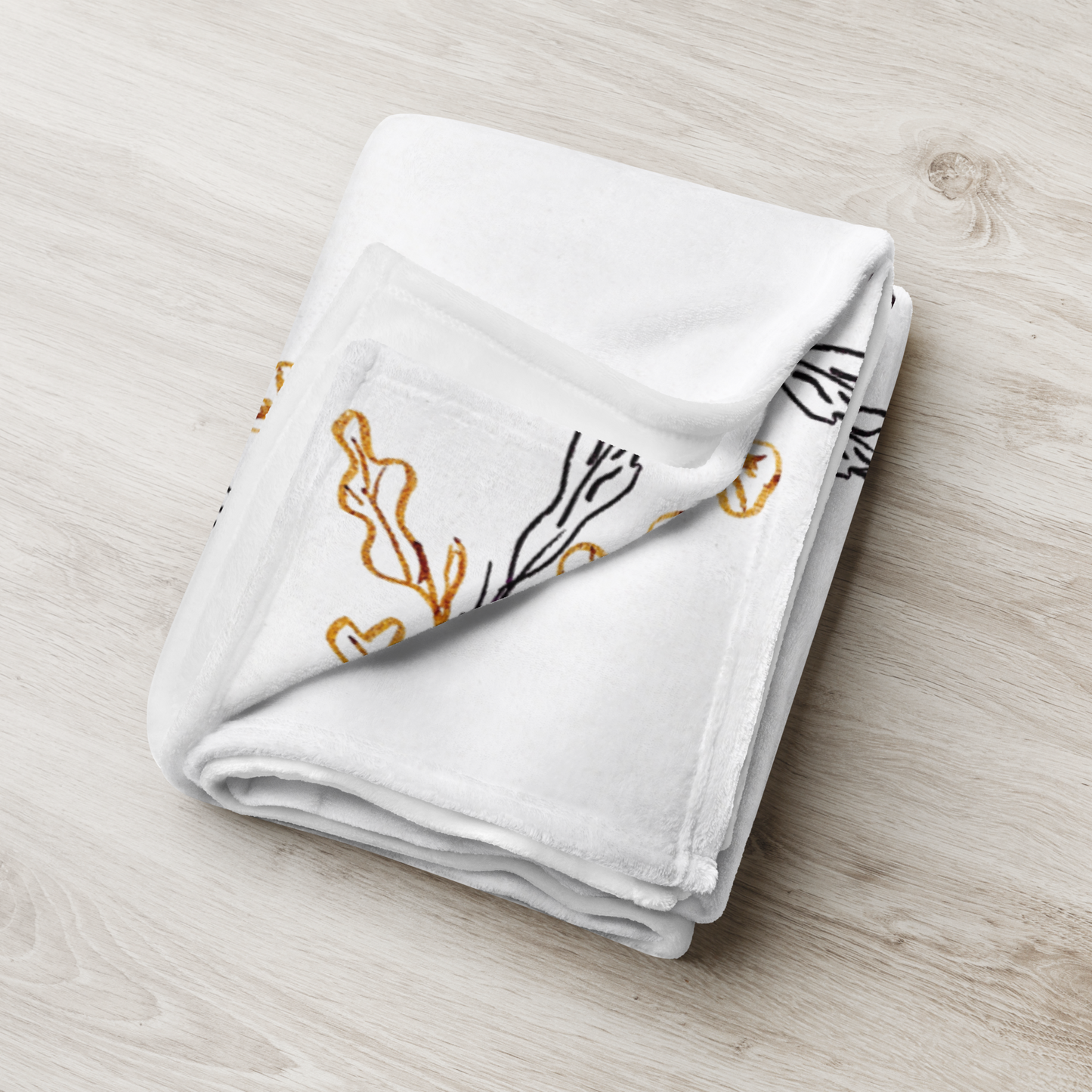 Throw Blanket - Oak Branches