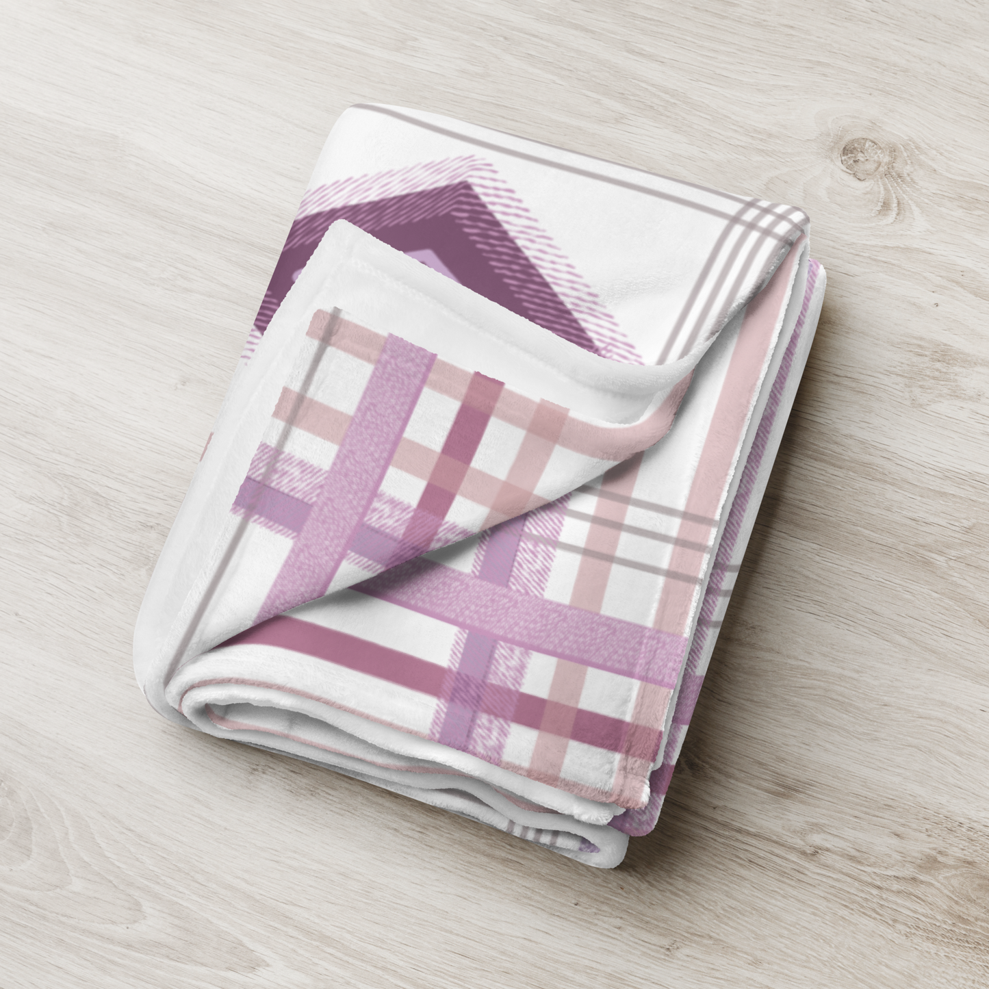 Throw Blanket - Plaid Rhombus