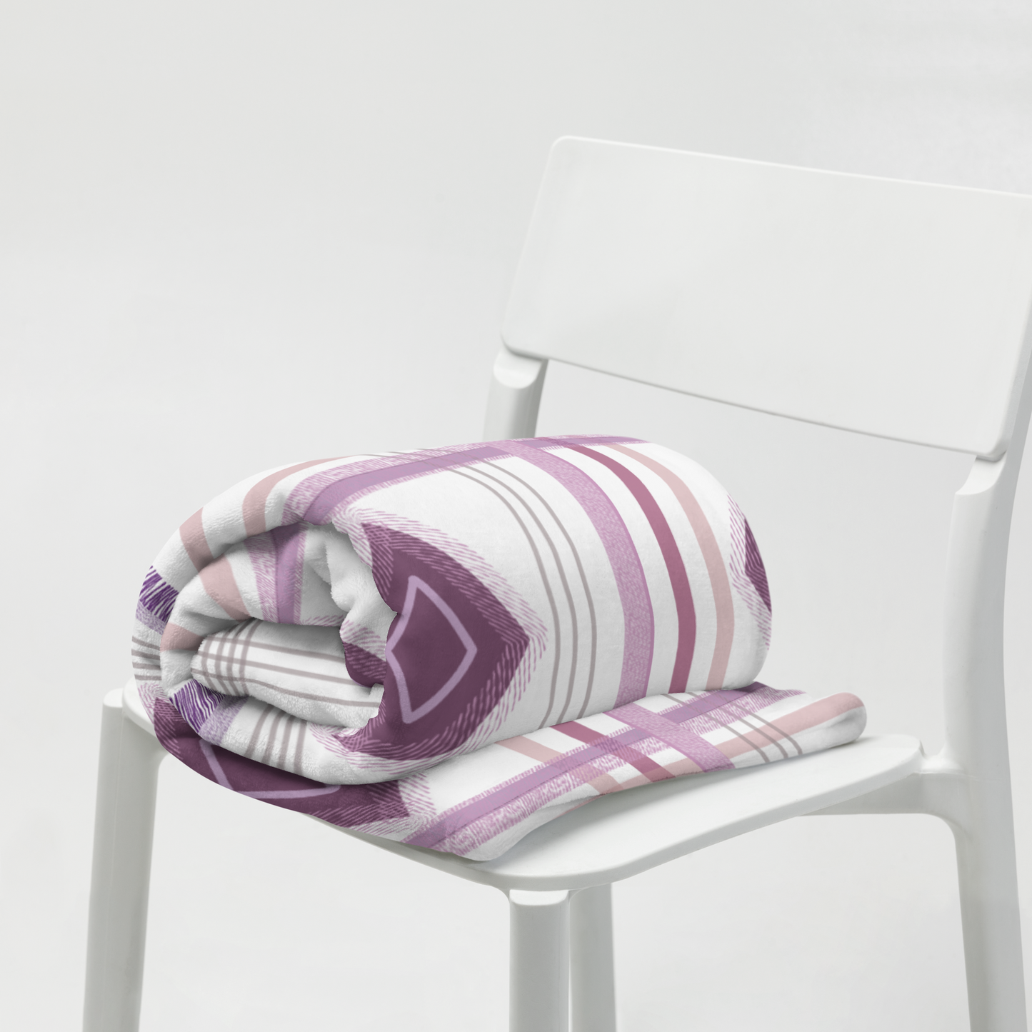 Throw Blanket - Plaid Rhombus