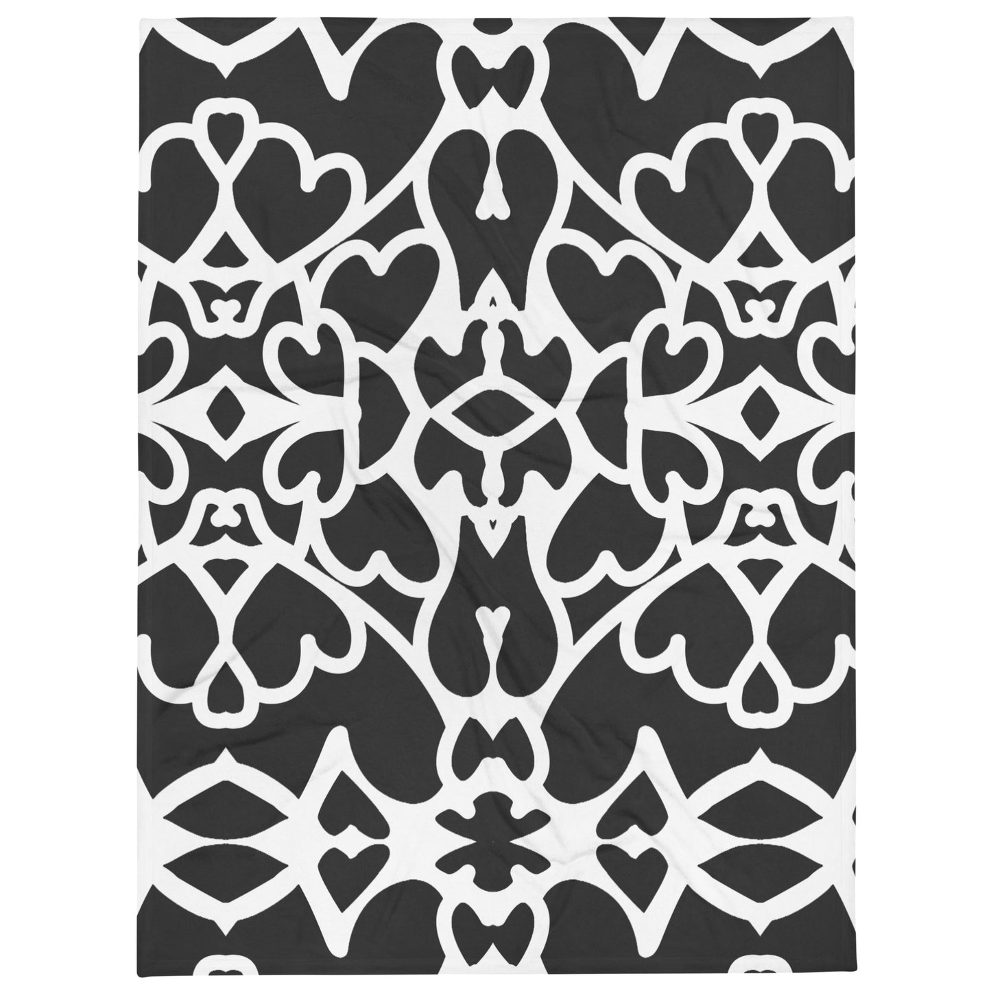 Throw Blanket - Royal Hearts