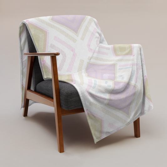 Throw Blanket - Rhombus Pastel