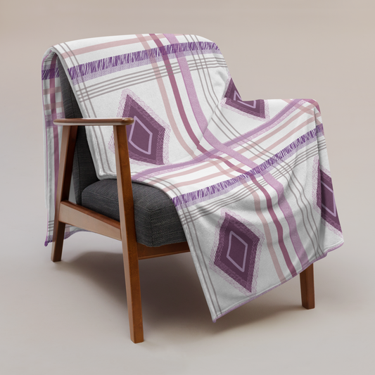 Throw Blanket - Plaid Rhombus